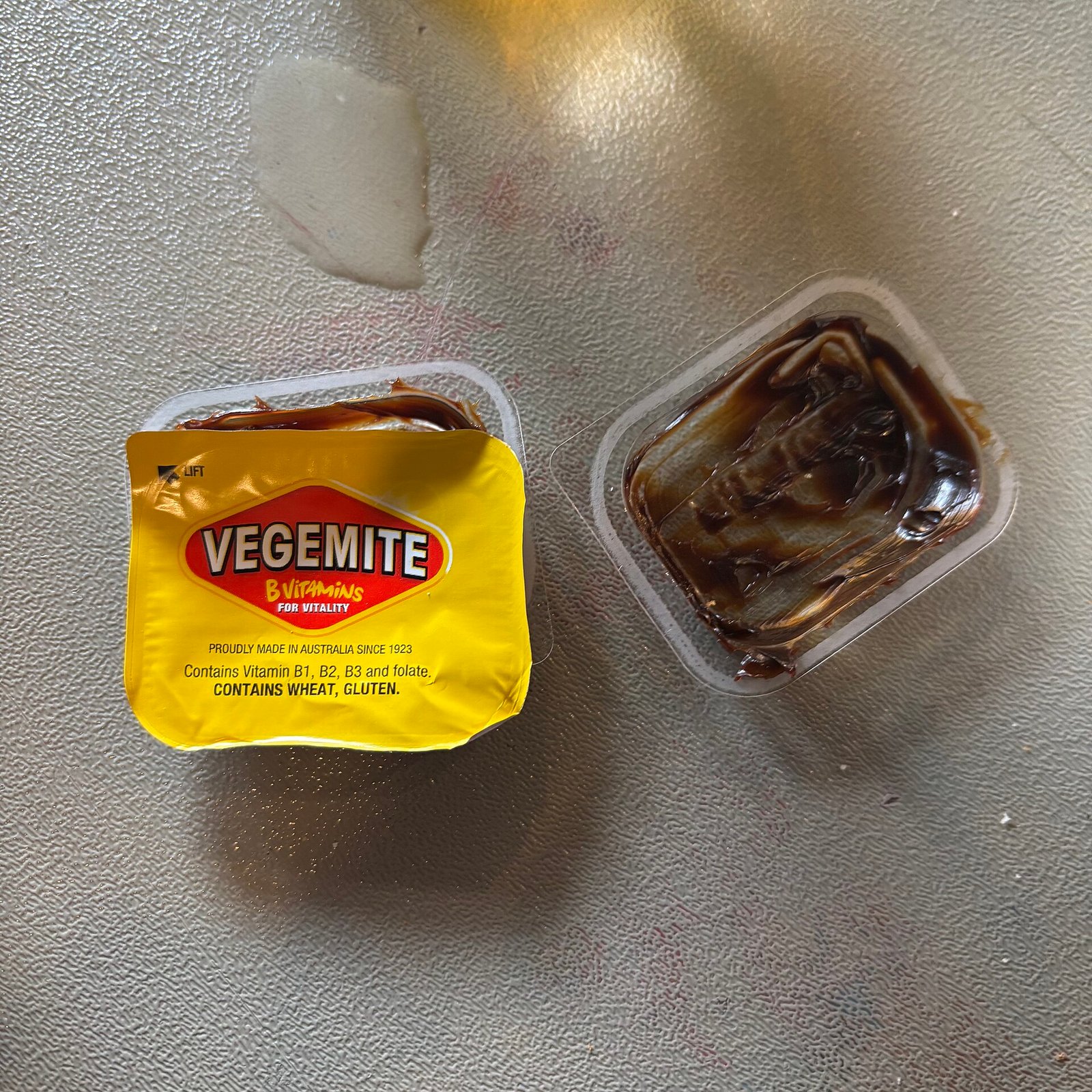 Embalagens de Vegemite