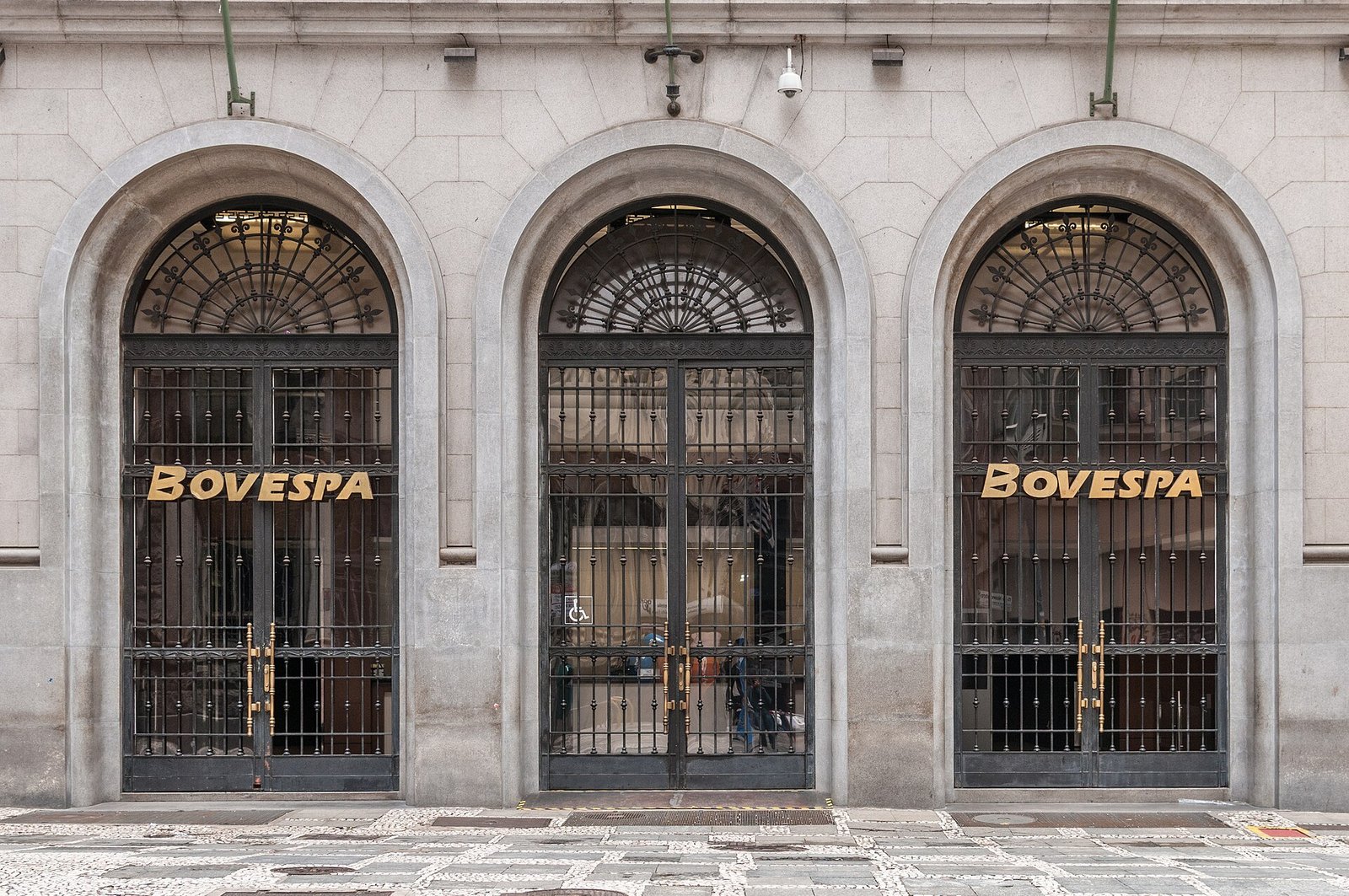 Prédio da Bovespa no centro de São Paulo