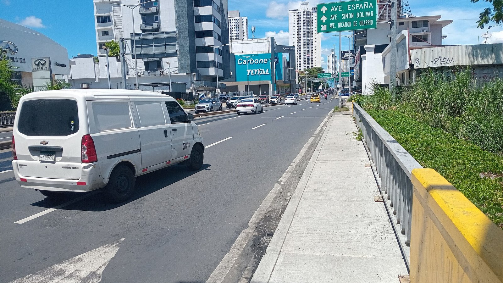 Vía Brasil na Cidade do Panamá