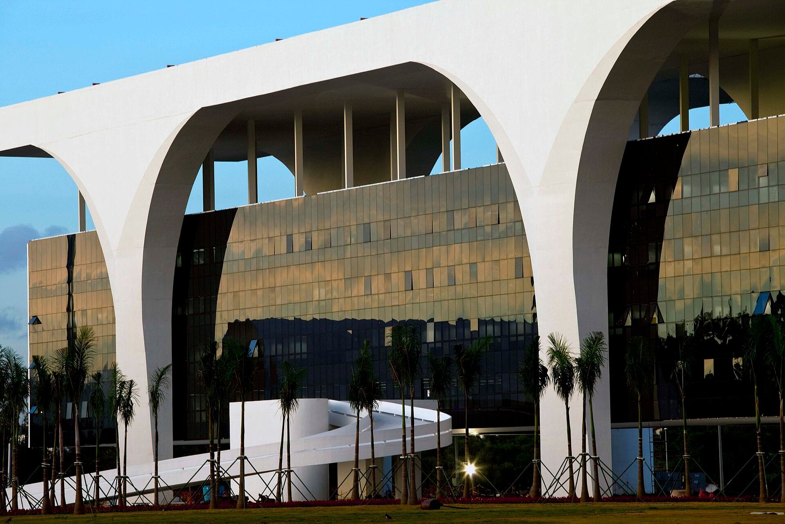 Palácio Tiradentes na Cidade Administrativa de Minas Gerais