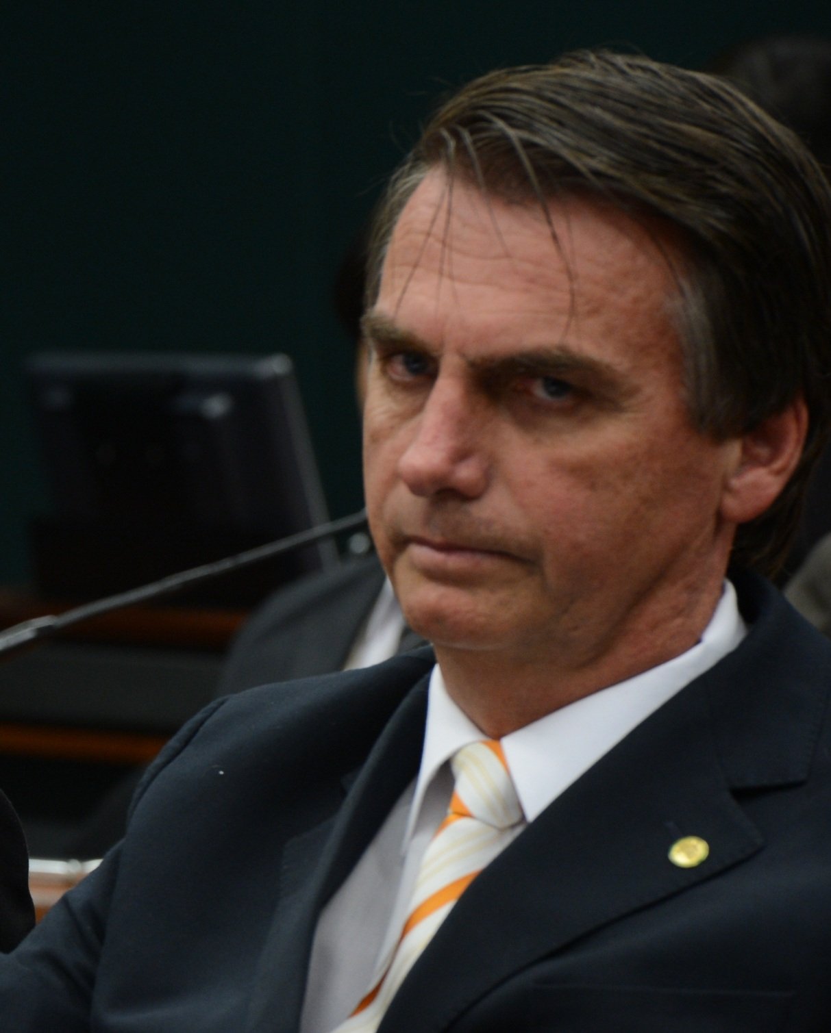 Os deputados federais brasileiros Marco Feliciano (à esquerda) e Jair Bolsonaro.