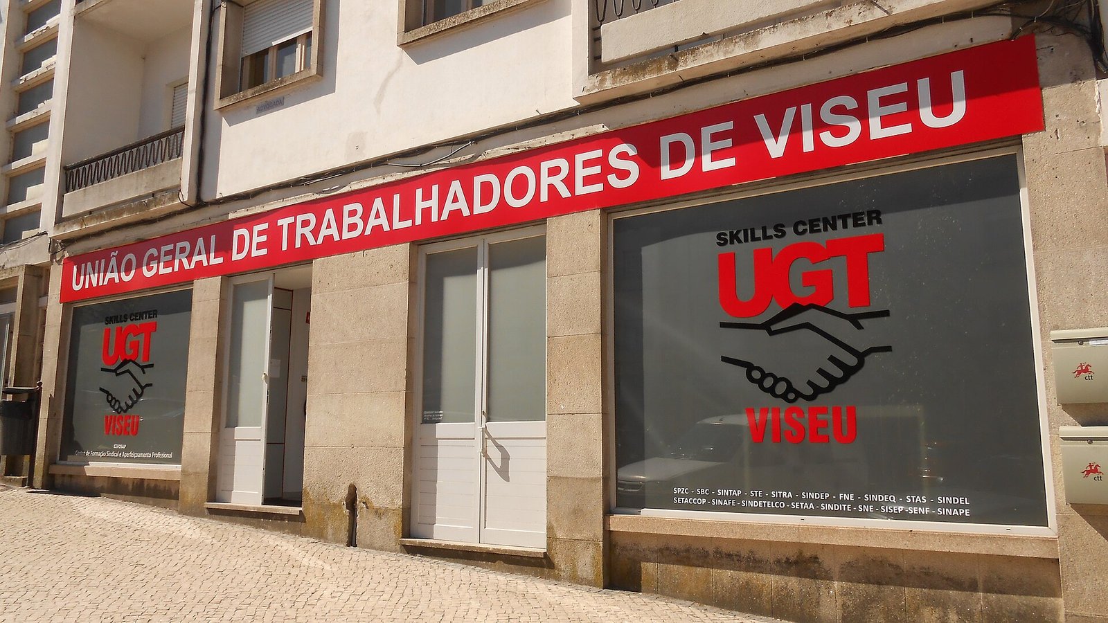 Sede da União Geral de Trabalhadores em Viseu, Portugal