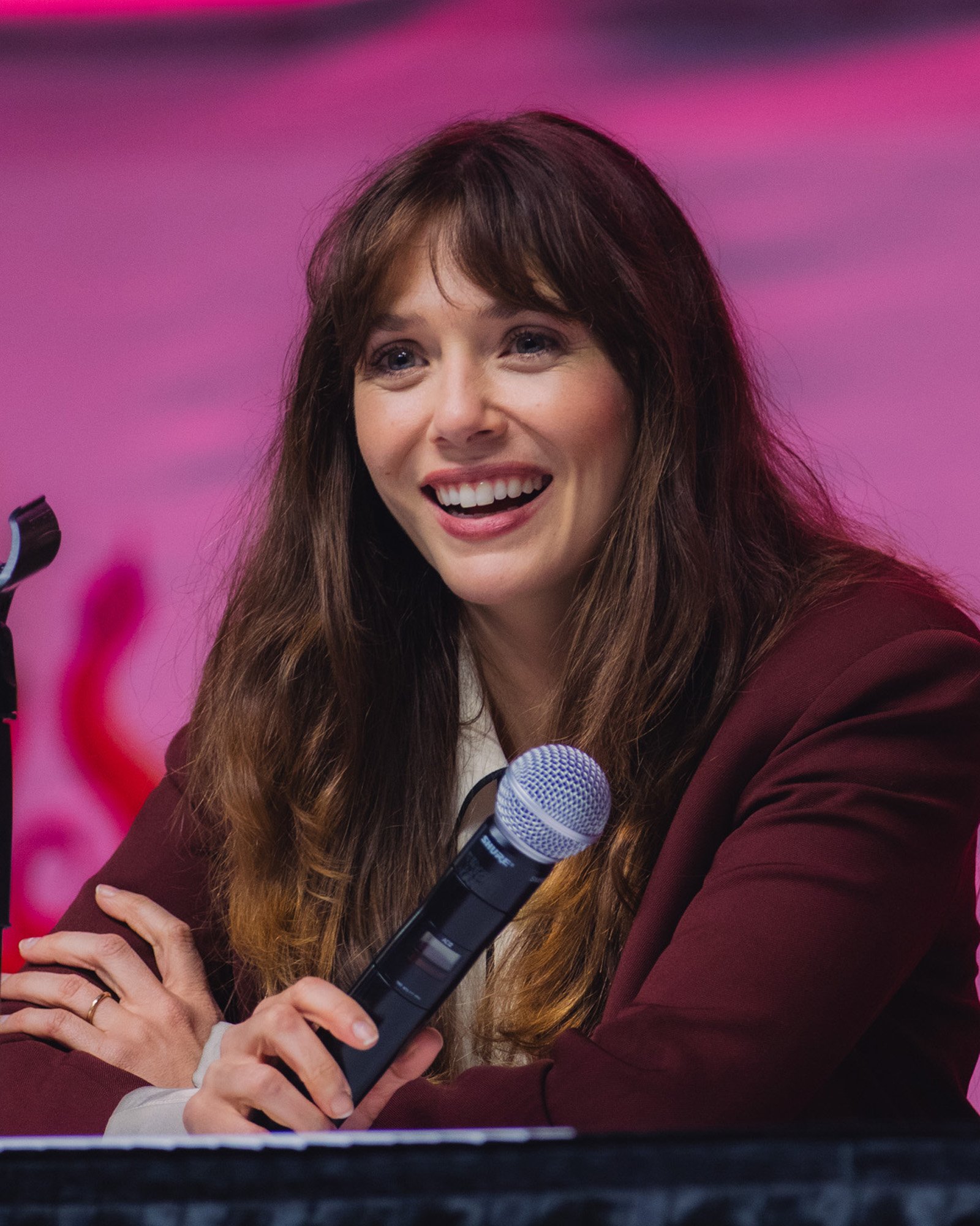 A atriz Elizabeth Olsen