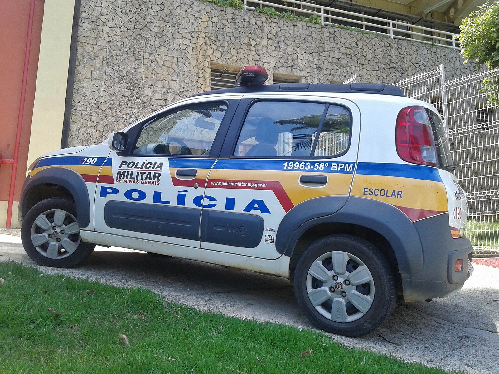 Viatura da Polícia Militar de Minas Gerais