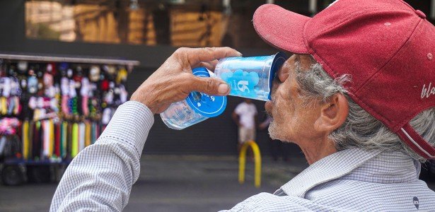 Poluição e calor em São Paulo