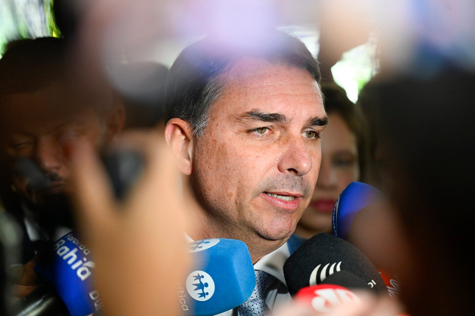 O senador e candidato à Presidência Flávio Bolsonaro