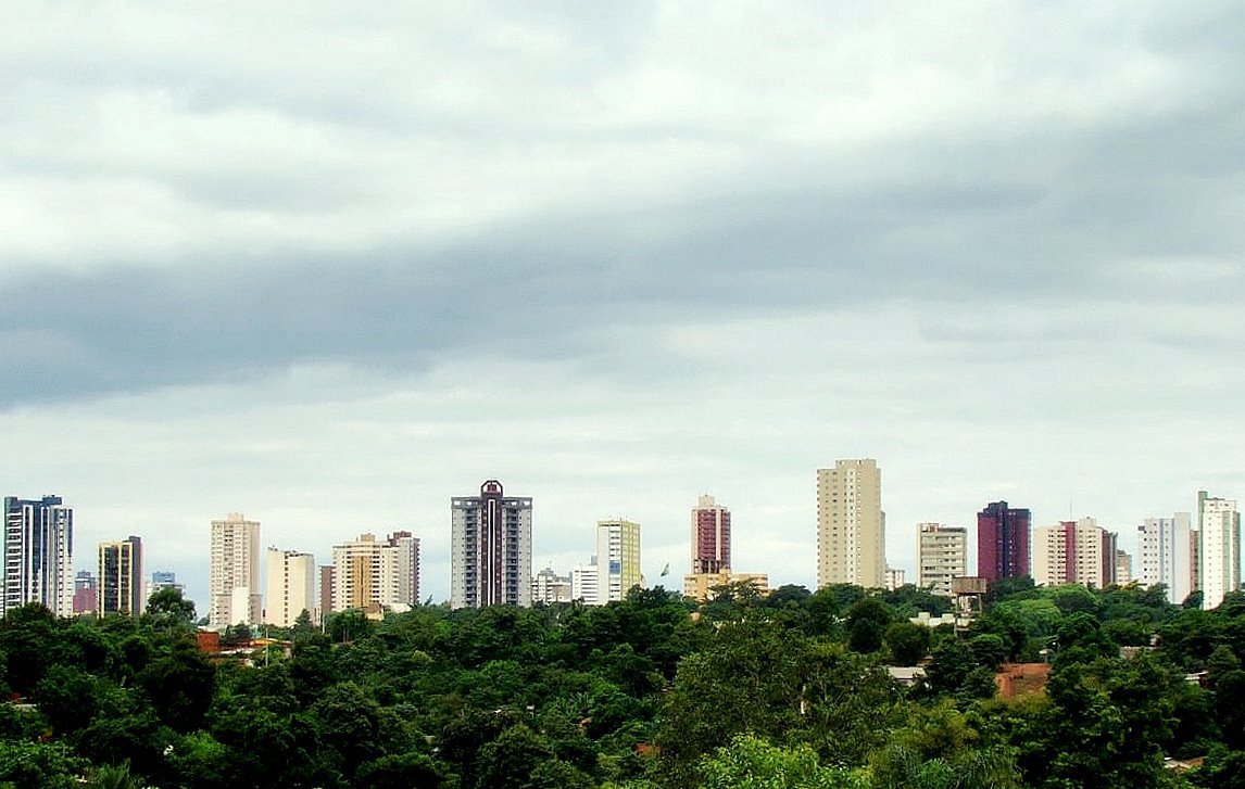 Vista de Foz do Iguaçu, no Paraná