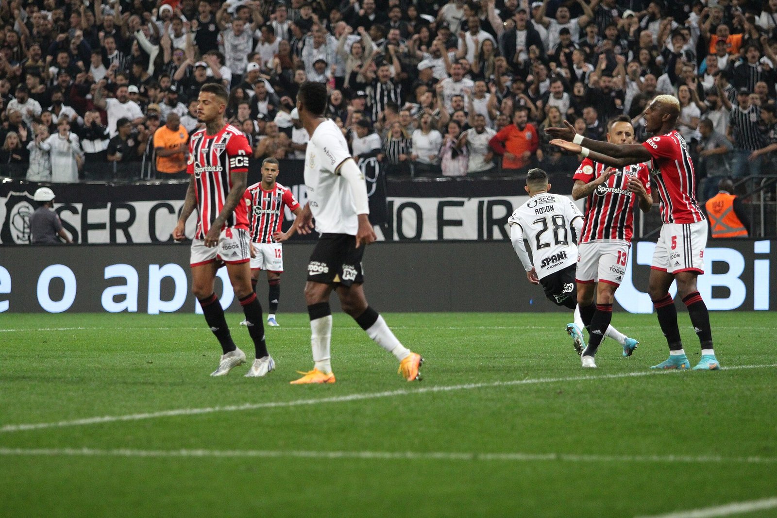 Partida do Corinthians