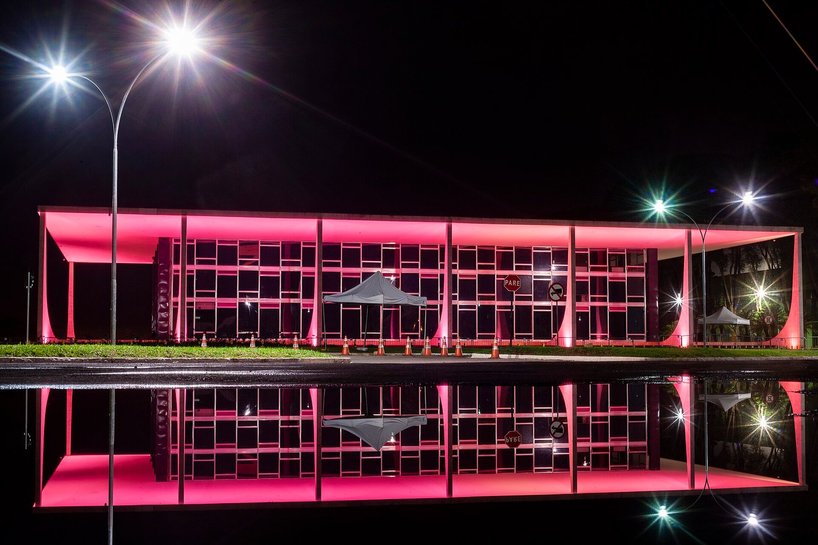 Edifício-sede do Supremo Tribunal Federal na Praça dos Três Poderes