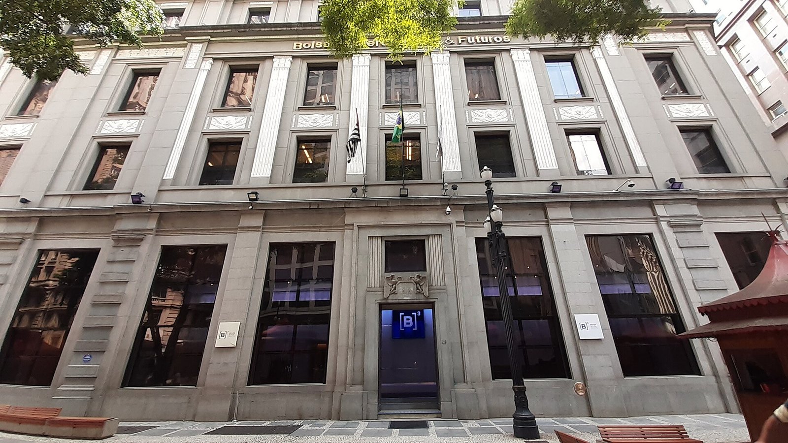 Edifício da Bolsa de Valores em São Paulo