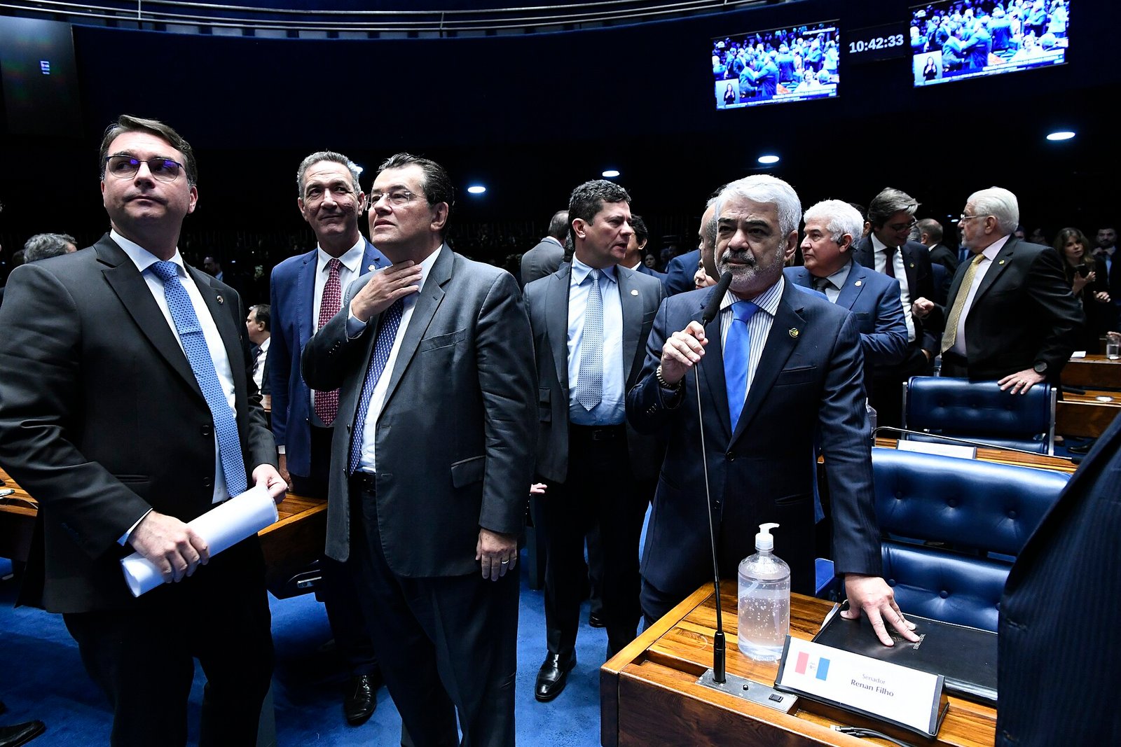 Flávio Bolsonaro no Senado Federal