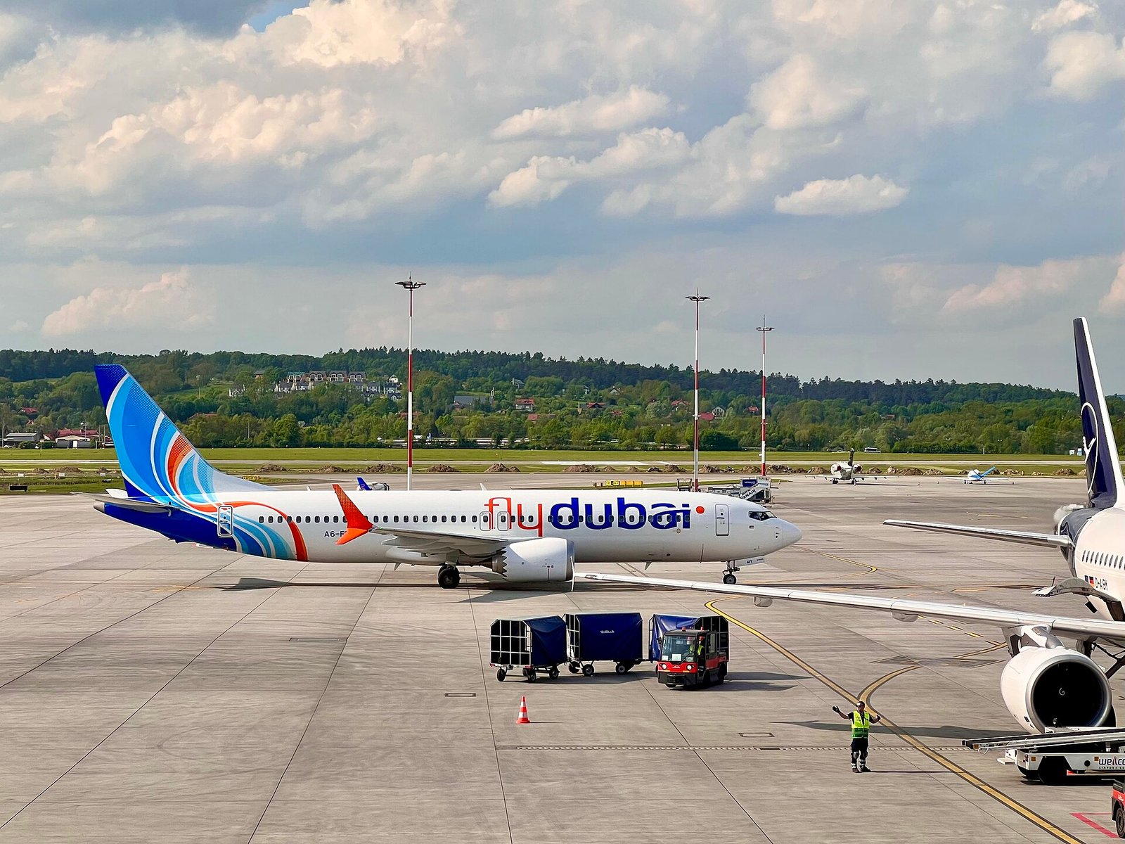 Aeronave da companhia Flydubai