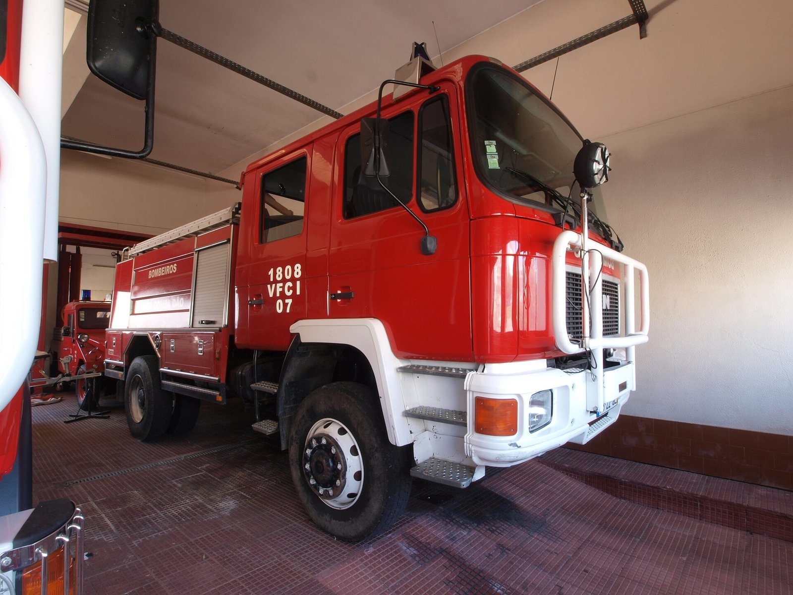 Caminhão de bombeiros em Portugal
