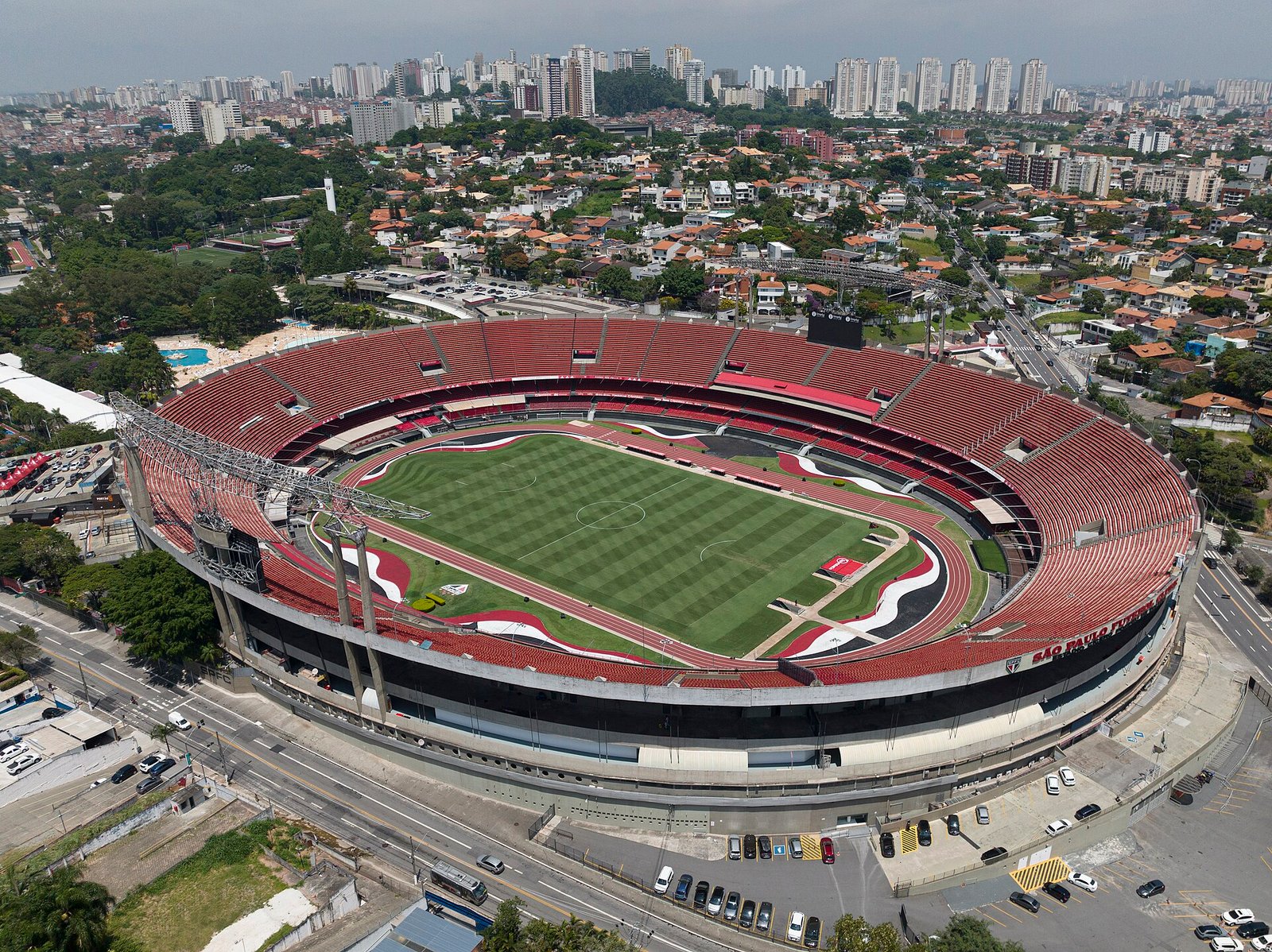 Estádio do Morumbi em São Paulo